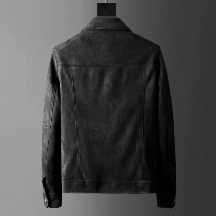 W&W Mode - Klassische Wildlederjacke
