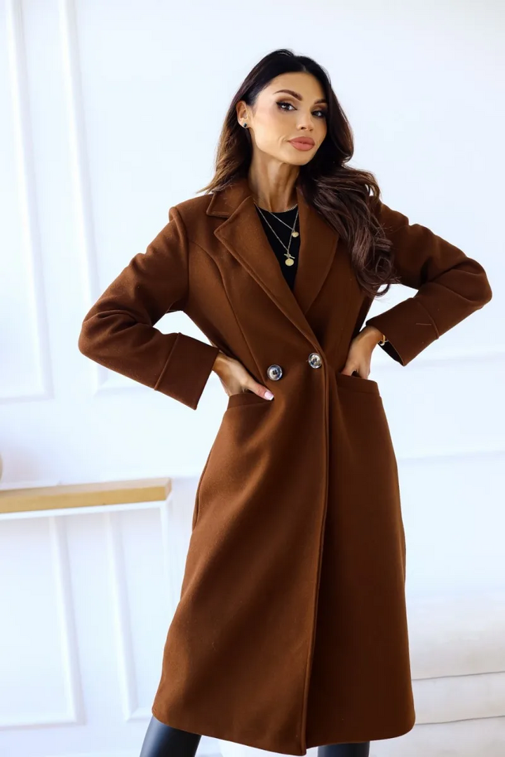 W&W Mode | Klassischer Langer Trenchcoat mit