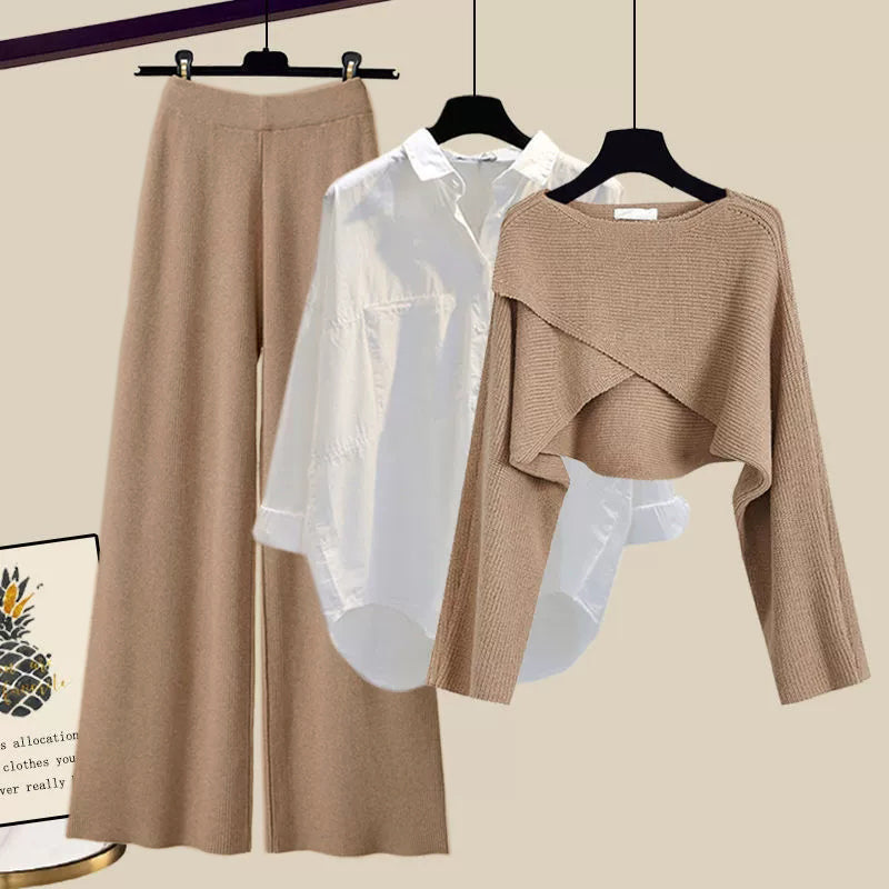 W&W Mode - Bequemes dreiteiliges Langarmsets
