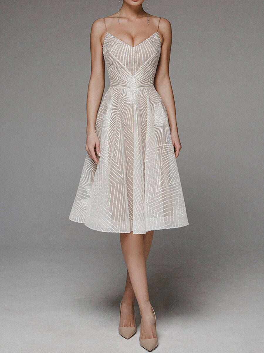 W&W Mode | Sommerliches Trägerkleid Mit Stickerei