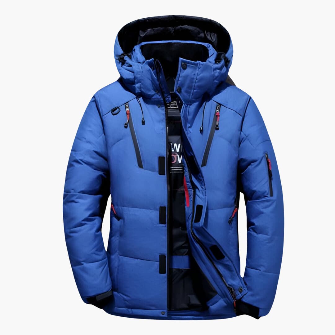 W&W Mode | Herren Daunenjacke für Komfort bei kaltem Wetter