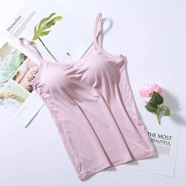 W&W Mode | Bequeme Tanktop mit integrierten BH für Damen