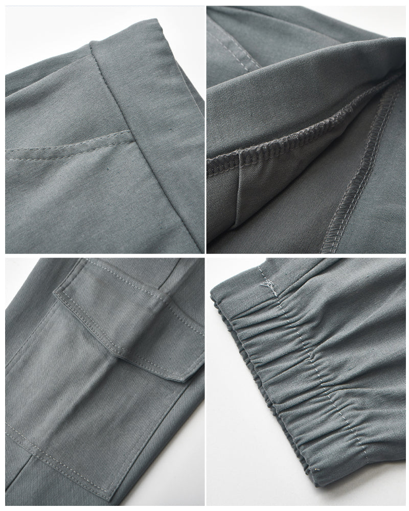 W&W Mode | Cargo-Hosen mit Gummibund in der Taille