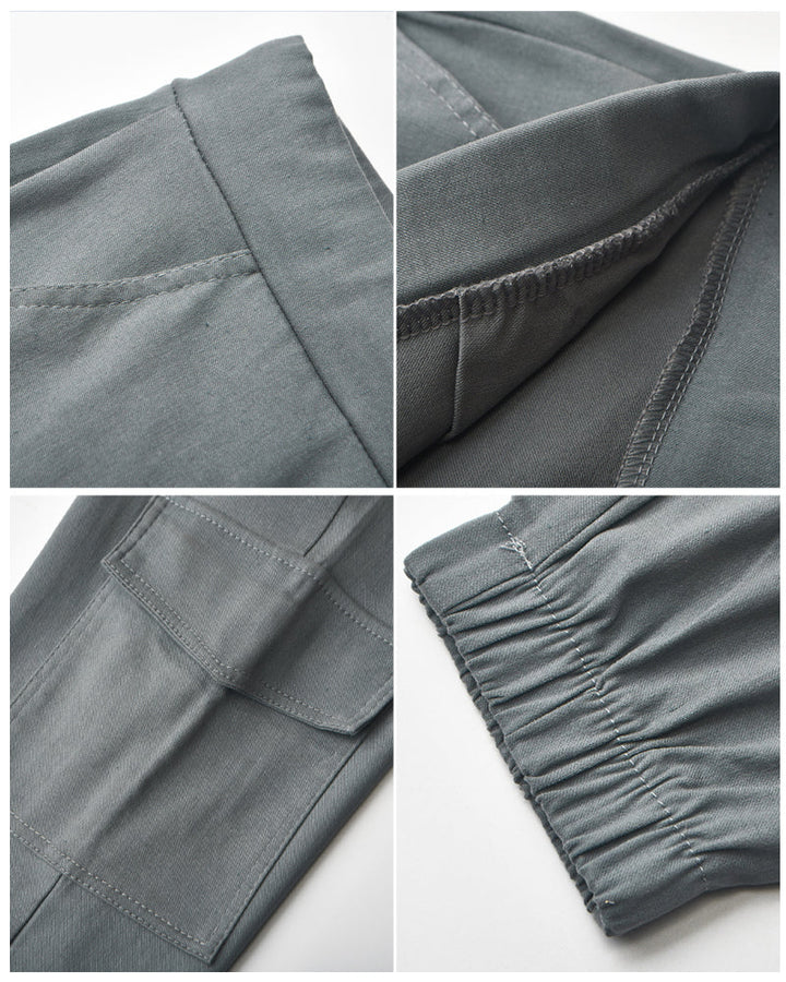 W&W Mode | Cargo-Hosen mit Gummibund in der Taille