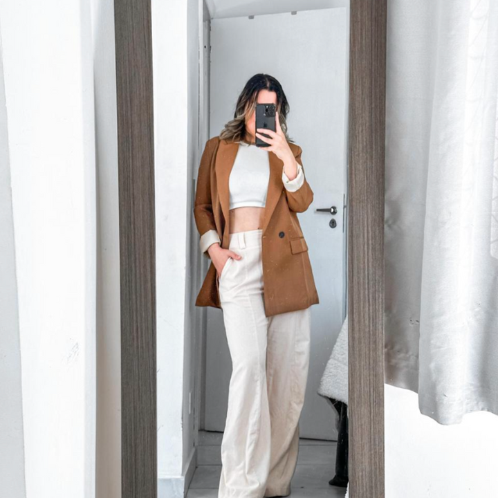 W&W Mode | Bequemer Trendiger Langer Blazer Für Den Herbst