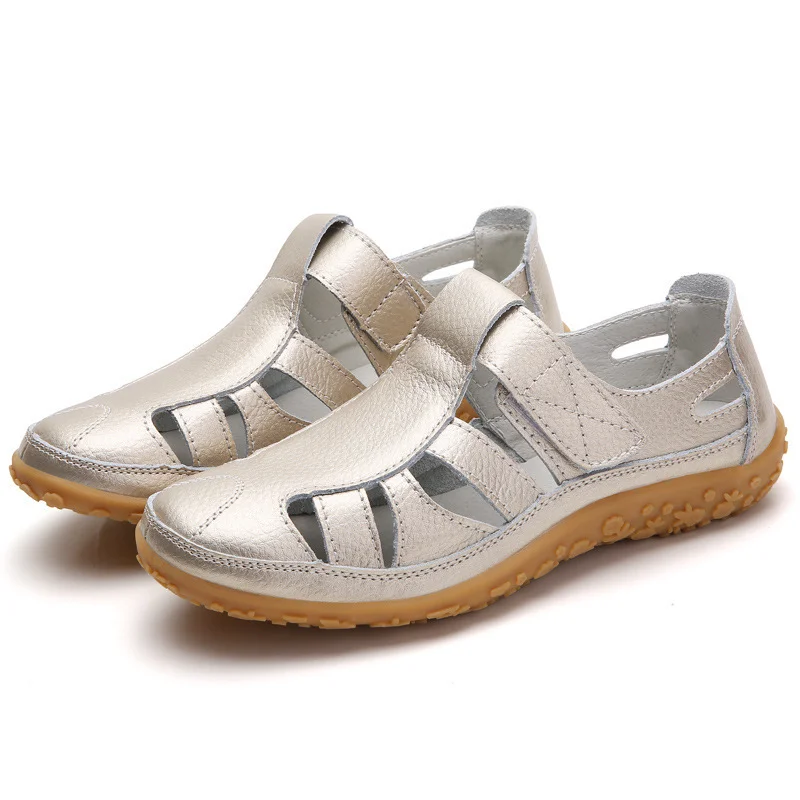 W&W Mode | Orthopädische Retro Sandalen Rutschfest