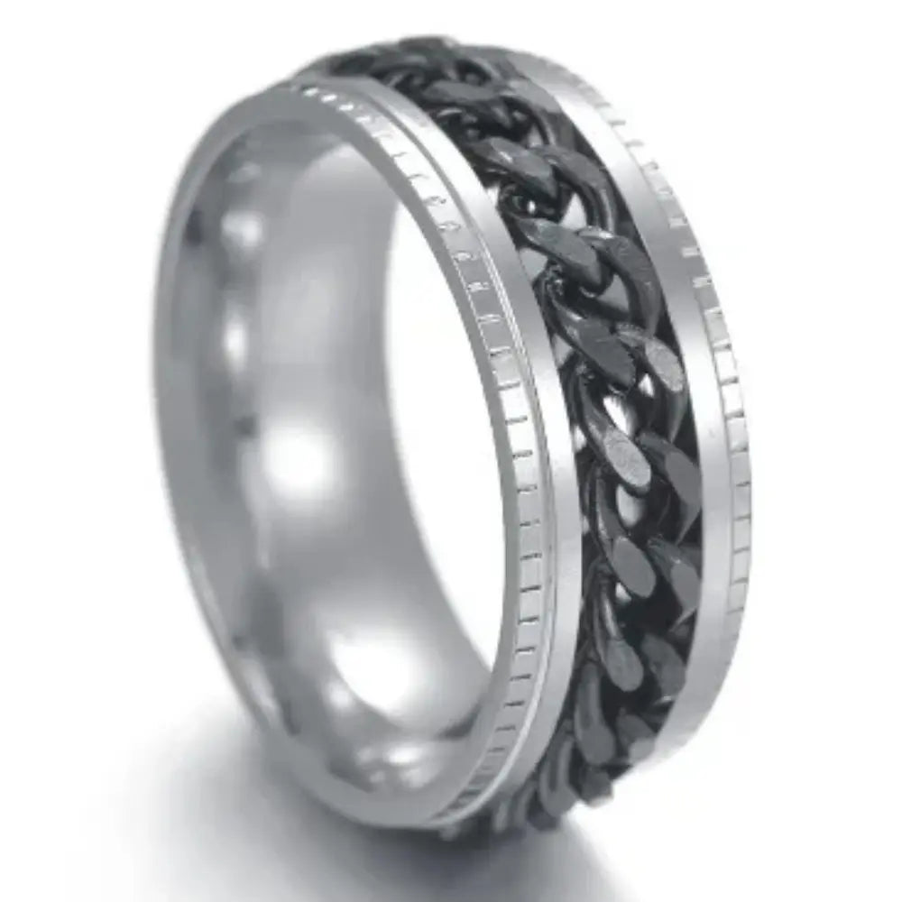 W&W Mode | Drehbarer Spinring Für Herren