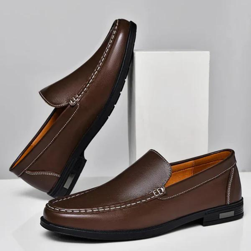 W&W Mode | Leder Loafer Zum Hineinschlüpfen