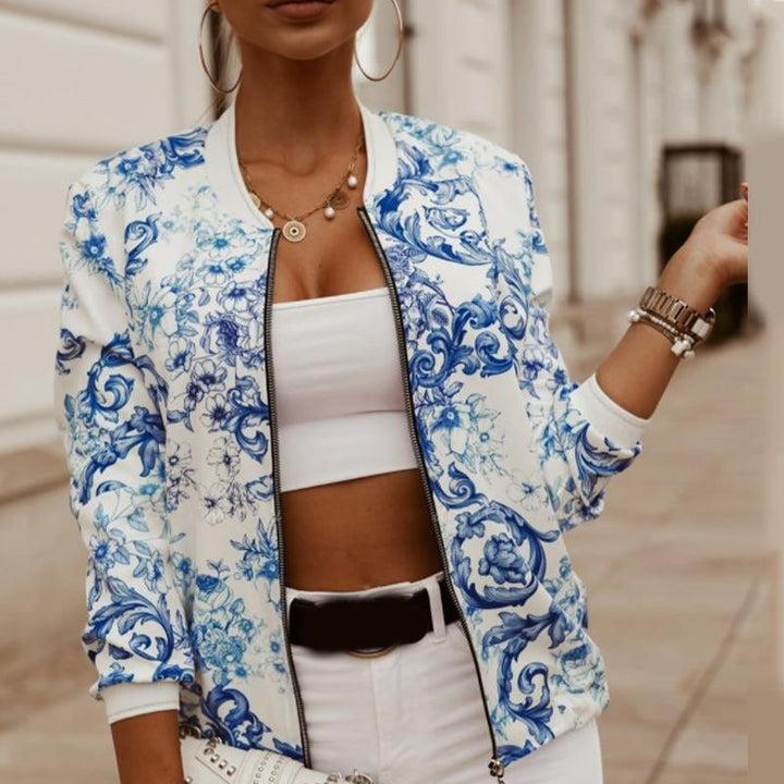Damen Vintage-Jacke mit elegantem Design