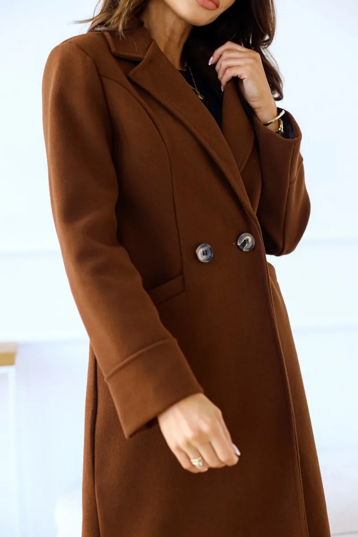 W&W Mode | Klassischer Langer Trenchcoat mit