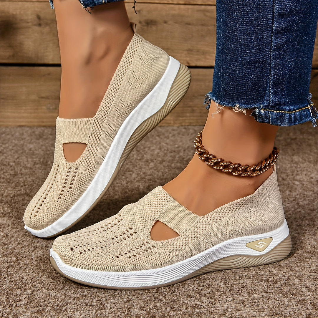 W&W Mode | Atmungsaktive Orthopädische Slip-On Sneakers für Damen