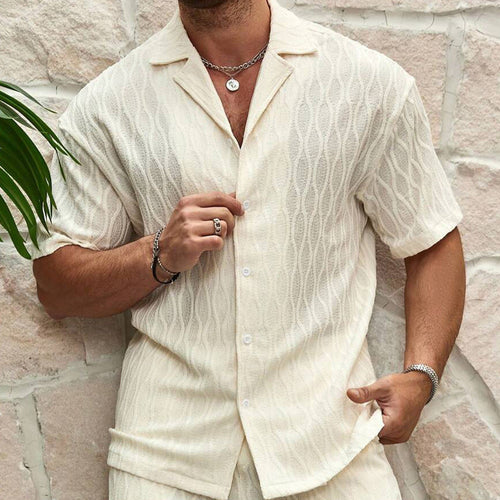 W&W Mode | Set Herren Sommer mit Hemd und Shorts