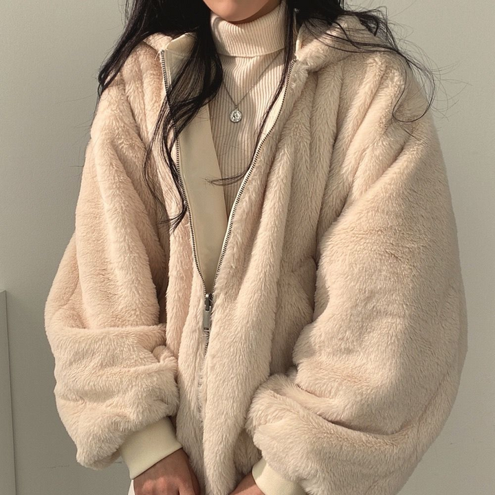 W&W Mode Wendejacke mit Kapuze für Frauen