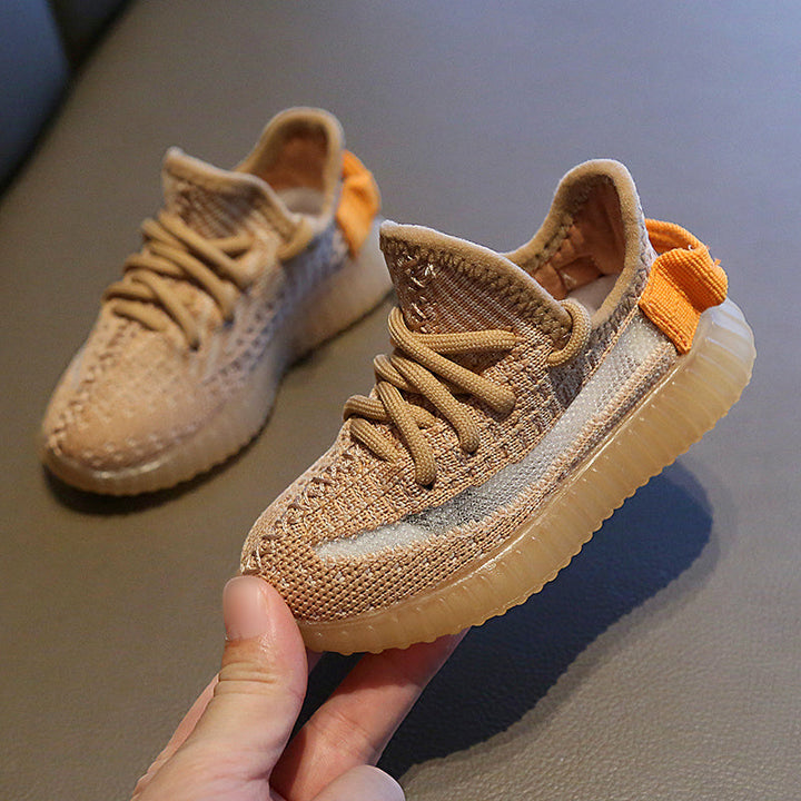W&W Mode Baby-Coconut-Turnschuhe: Atmungsaktive Netzschuhe
