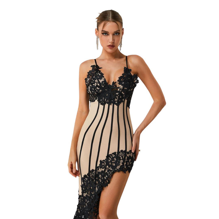 W&W Mode | Midi-Bandage-Kleid aus Spitze