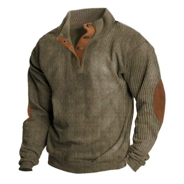 W&W Mode | Geknöpfter Pullover Für Männer