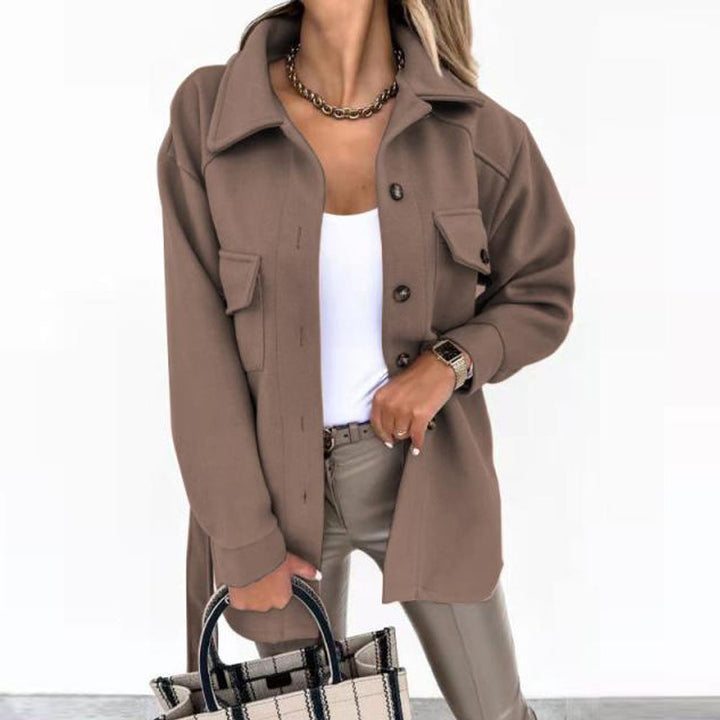W&W Mode - Damen urban klassischer Mantel