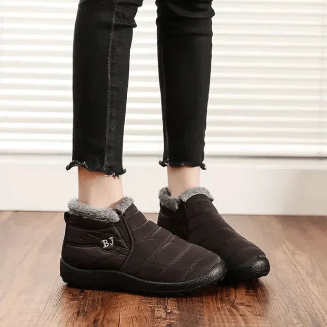 W&W Mode - Wasserdichte orthopädische warme Stiefel
