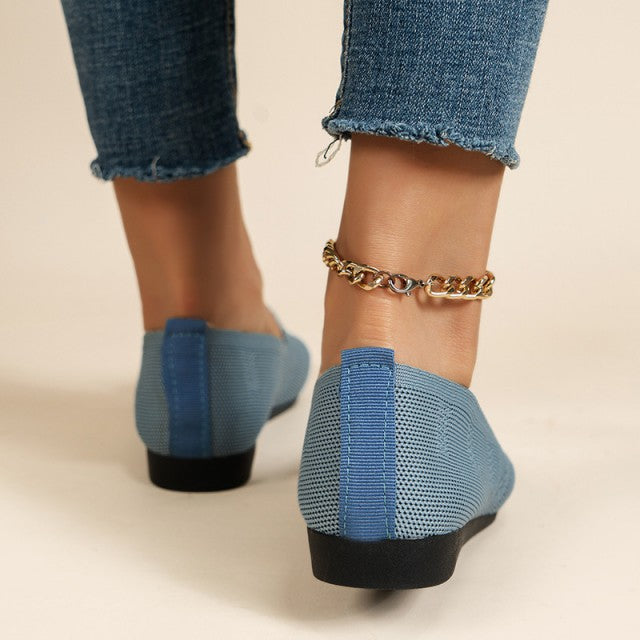 W&W Mode | Blaue Atmungsaktive Netzschuhe