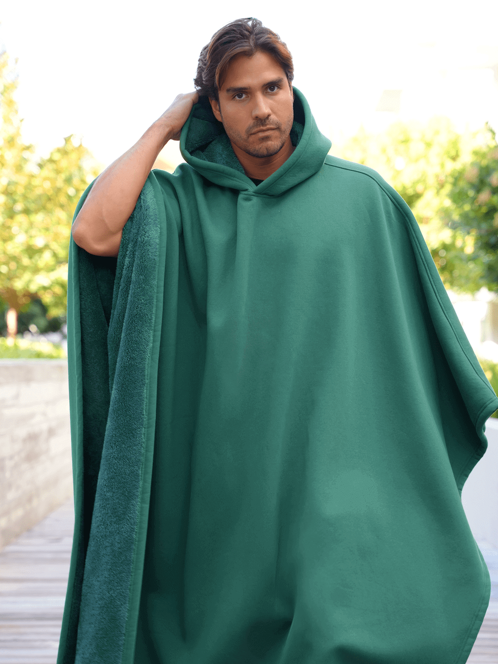 Oversize-Decken-Hoodie in Einheitsgröße