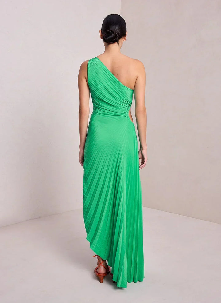 W&W Mode | One Shoulder Maxikleid