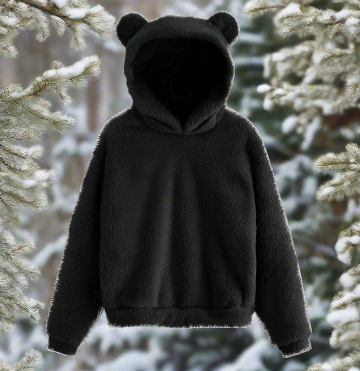 W&W Mode | Warmer Kapuzenpullover Mit Ohren