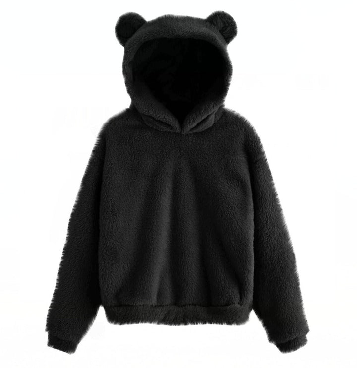 W&W Mode | Warmer Kapuzenpullover Mit Ohren