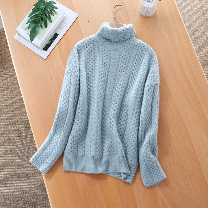 W&W Mode | Damen Rollkragenpullover Aus Kaschmir
