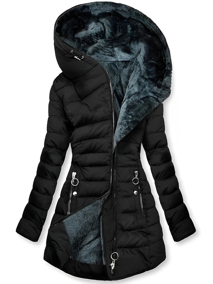 W&W Mode | Warme Plüschjacke Mit Reißverschluss