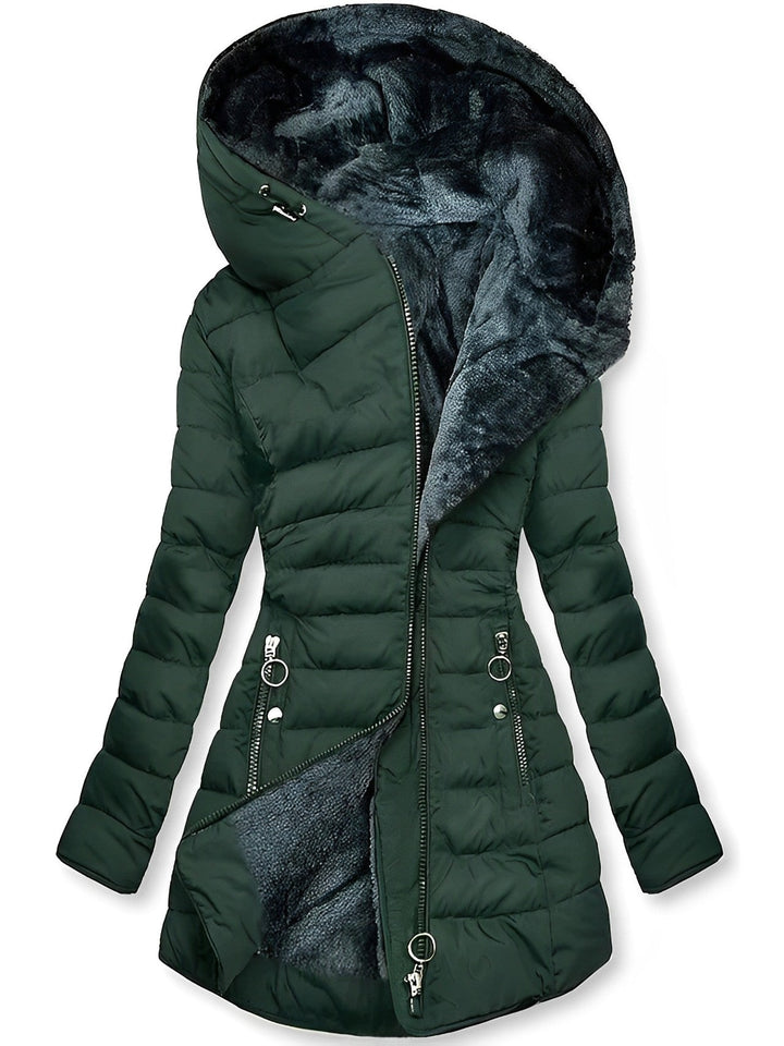 W&W Mode | Warme Plüschjacke Mit Reißverschluss