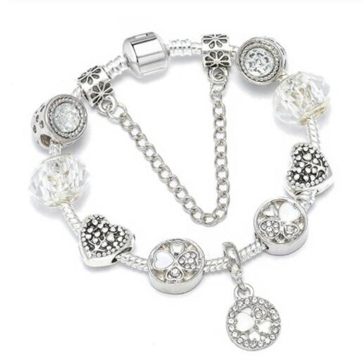 W&W Mode | Pfirsichblüten Charme Armband