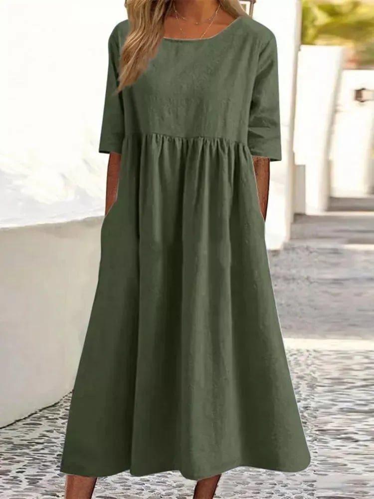 W&W Mode | Elegantes, Bequemes Baumwollkleid