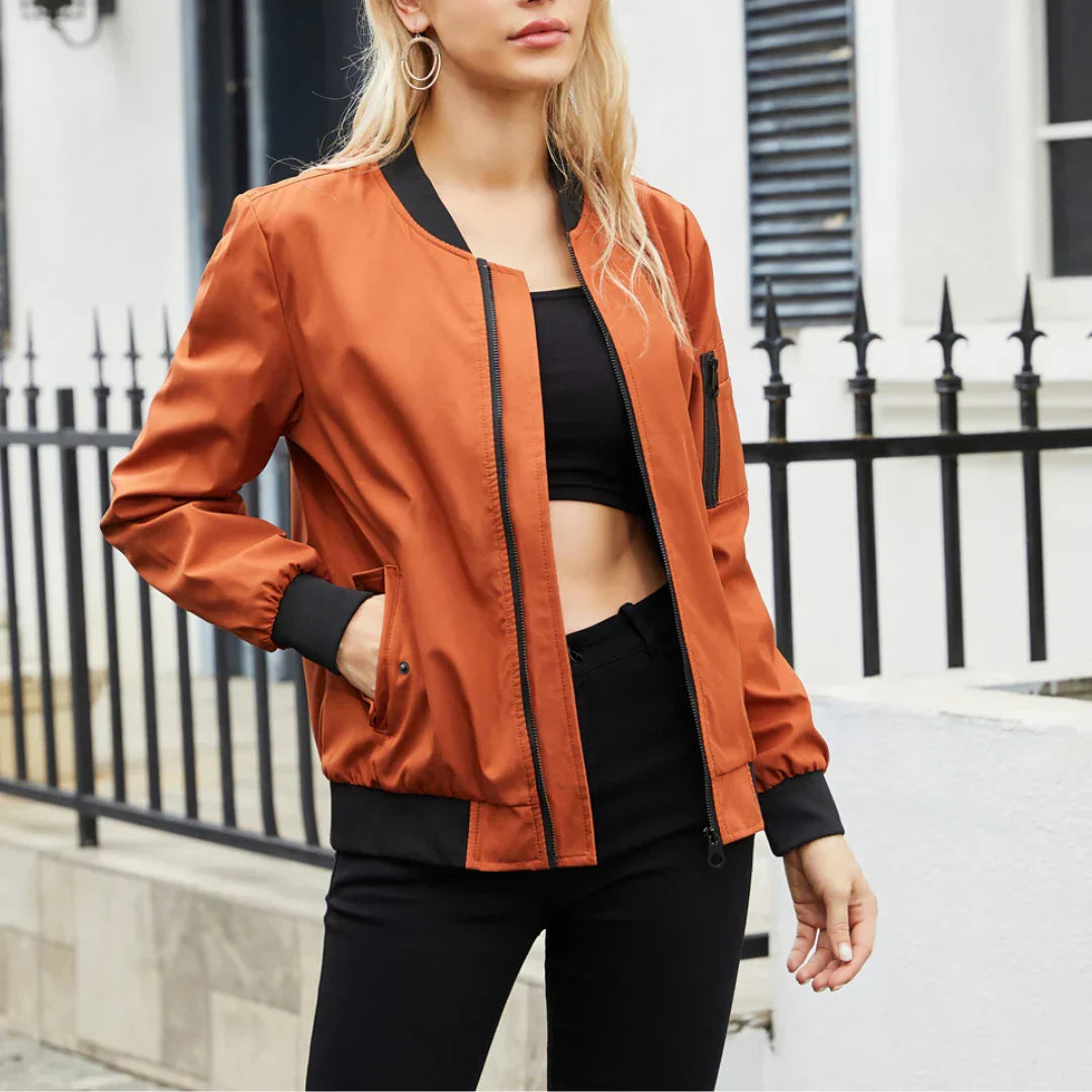 W&W Mode Jacket | Lässige Bomberjacke Für Frauen