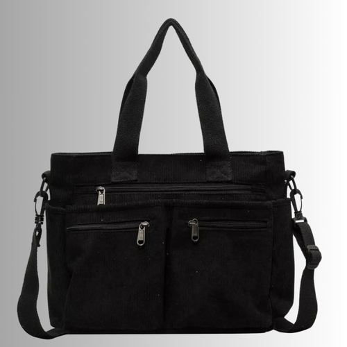 W&W Mode | Cord Schultertasche Mit Mehreren Taschen Für Damen
