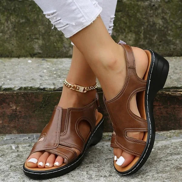 W&W Mode | Orthopädische Federsandalen