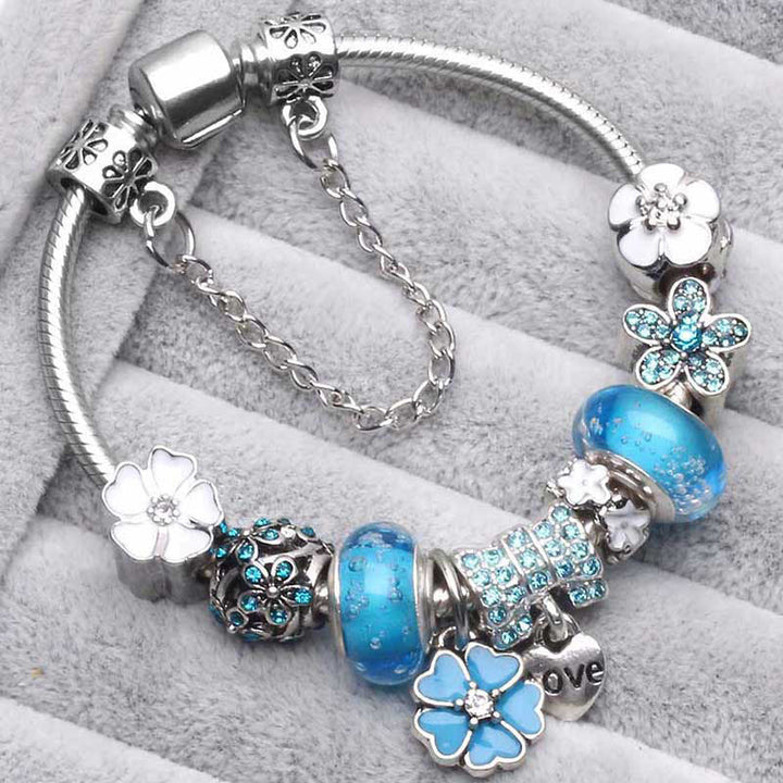 W&W Mode | Pfirsichblüten Charme Armband