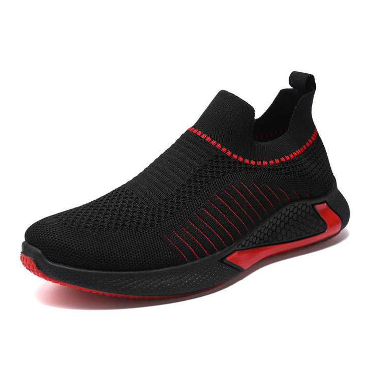 W&W Mode | Atmungsaktive Herren Sneaker Mit Streifendesign