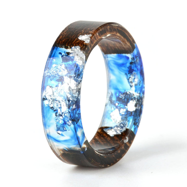W&W Mode | Transparenter Holzharzring