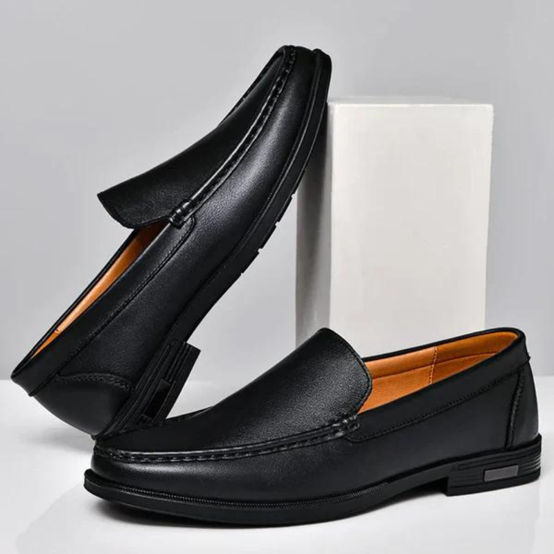 W&W Mode | Leder Loafer Zum Hineinschlüpfen