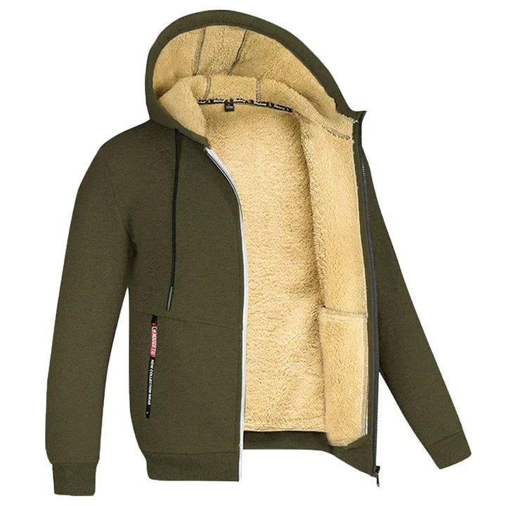 W&W Mode | Fleecegefütterter Zip-Hoodie