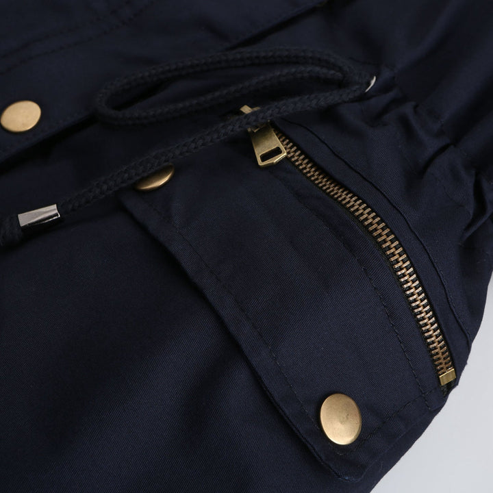 W&W Mode | Damen Wintermantel mit Fleece-Futter und Kapuze