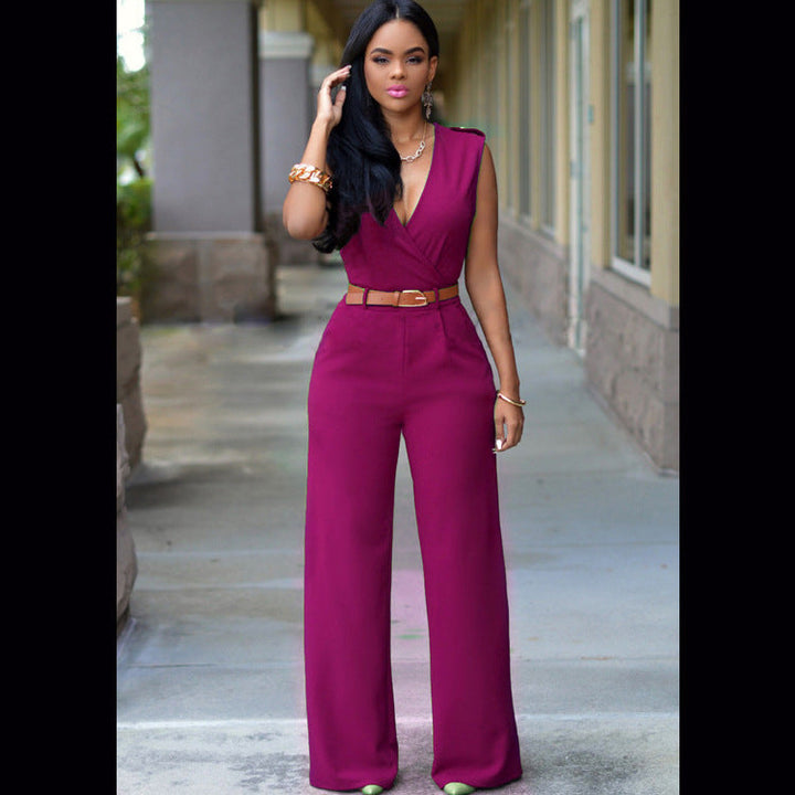 W&W Mode Damenmoden-Jumpsuit mit Einteiler-Hose