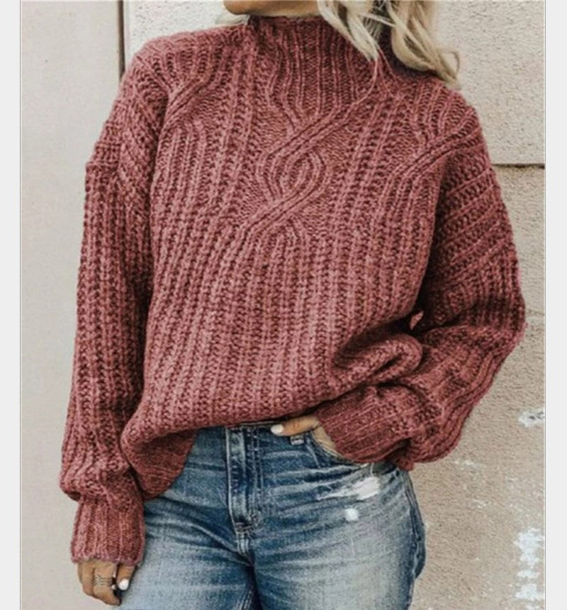 Modische und minimalistische Gesamtstrickjacke