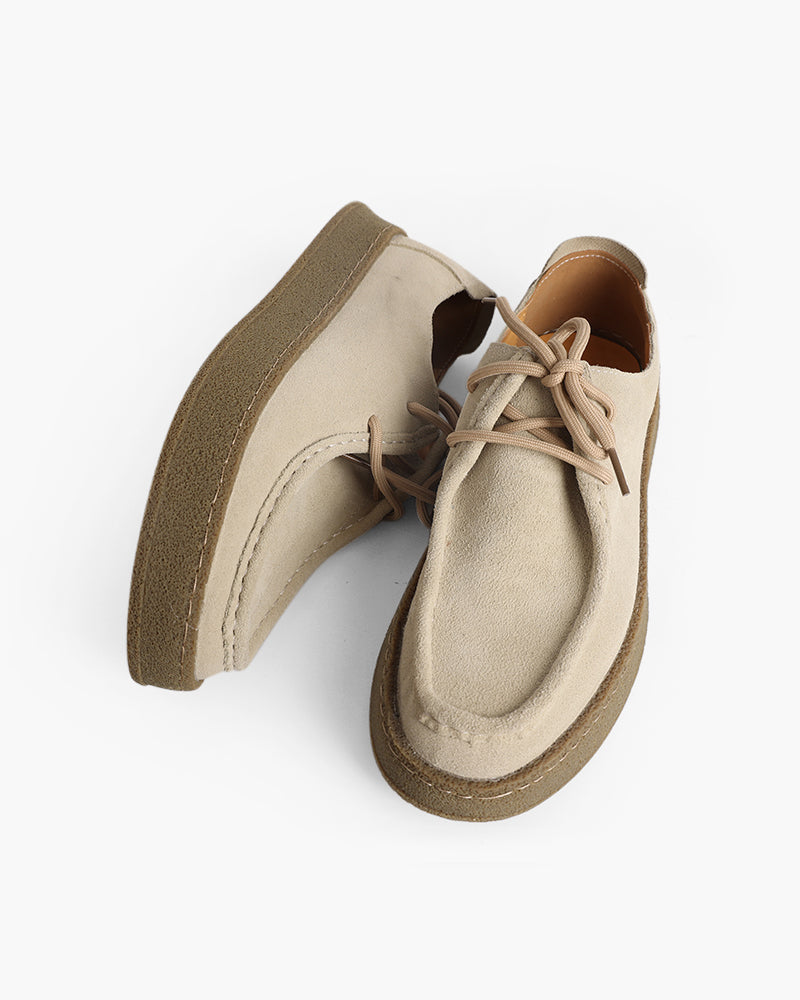 W&W Mode | Kreppsohle Robuste Herren Wildleder Mokassin