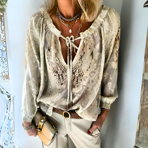 W&W Mode | Gehäkelte Boho-Bluse für Frauen