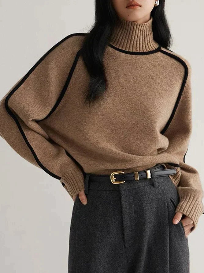 W&W Mode - Rollkragenpullover aus Strick