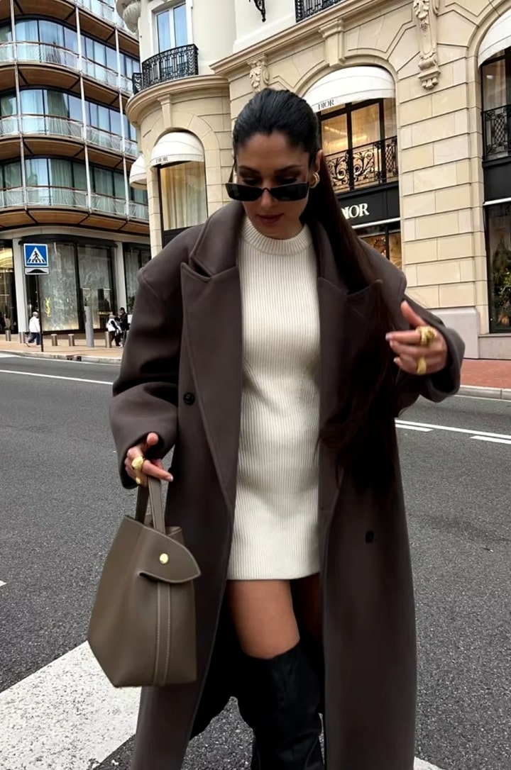 W&W Mode | Übergröße Mantel Jacke Mit Zeitloser Eleganz Für Damen