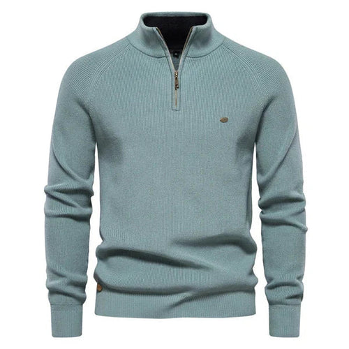 W&W Mode | Herrenpullover Aus Baumwolle Gestrickt