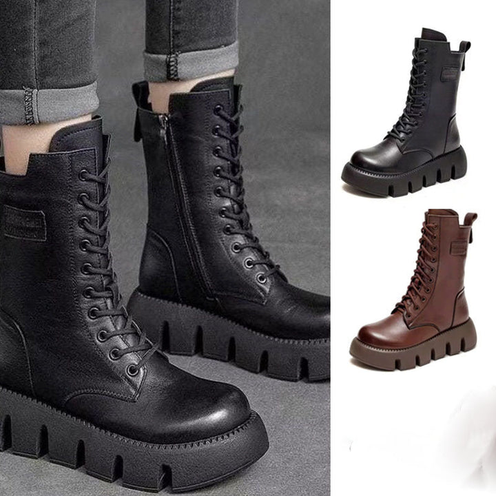 W&W Mode | Orthopädische Lederstiefel