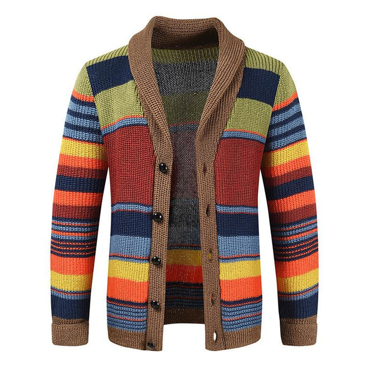 W&W Mode | Rollkragenpullover im Farbblockdesign